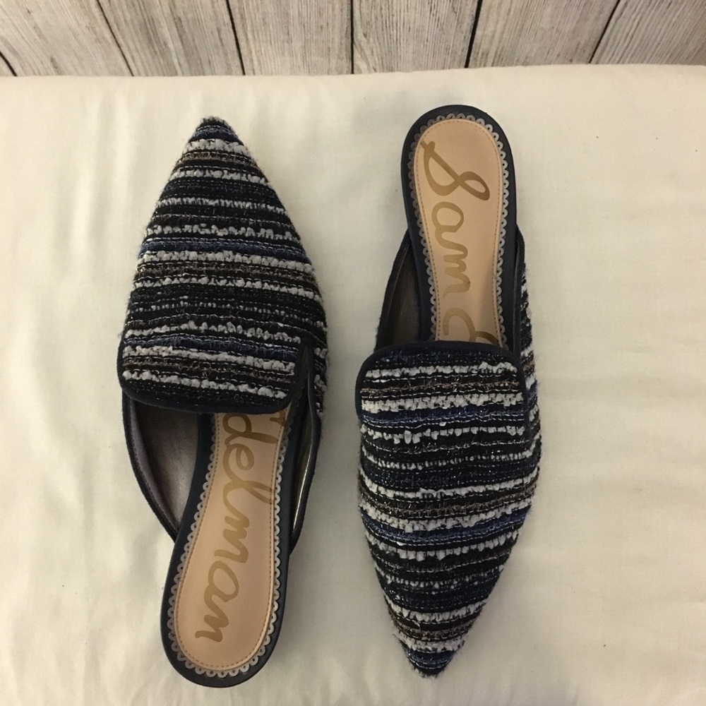 Sam Edelman Textured Mules - Picture 2 of 6